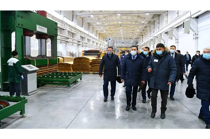 Аскар Мамин с рабочей поездкой посетил Северо-Казахстанскую область