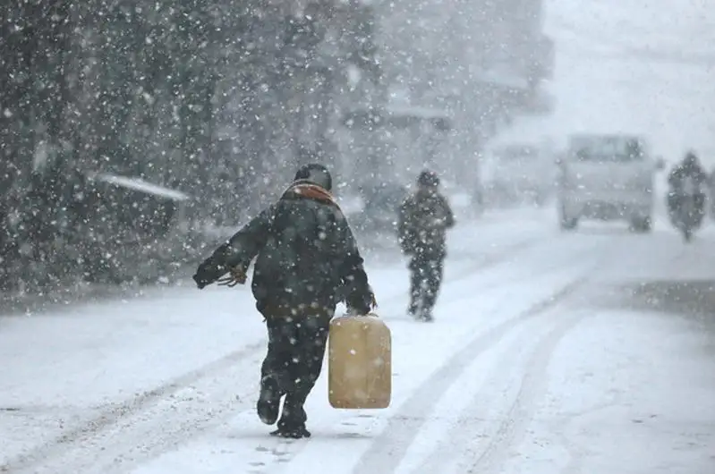 Снежная буря накрыла Ближний Восток