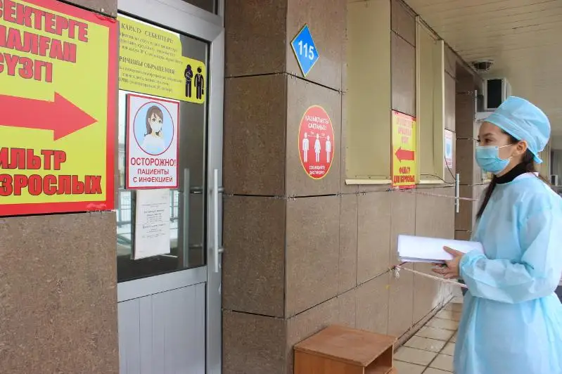 Фильтровальные камеры для амбулаторных больных работают в городской поликлинике Тараза