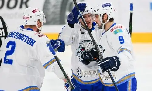 «Барыс» в курьезном матче победил московское «Динамо»