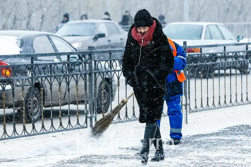 Аяз, тұман: Бірнеше өңірде ескерту жарияланды