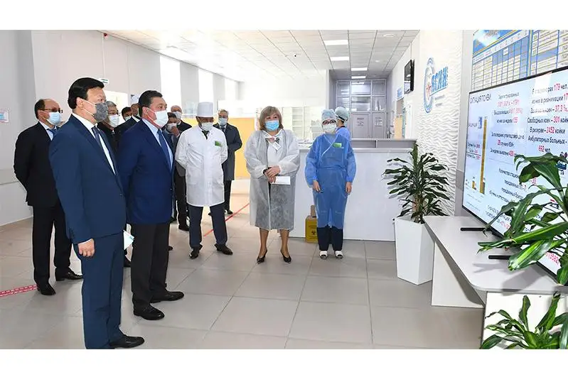 Аскар Мамин посетил с рабочей поездкой Мангистаускую область