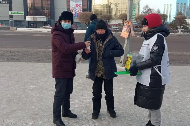 Акцию добра запустили карагандинские волонтёры