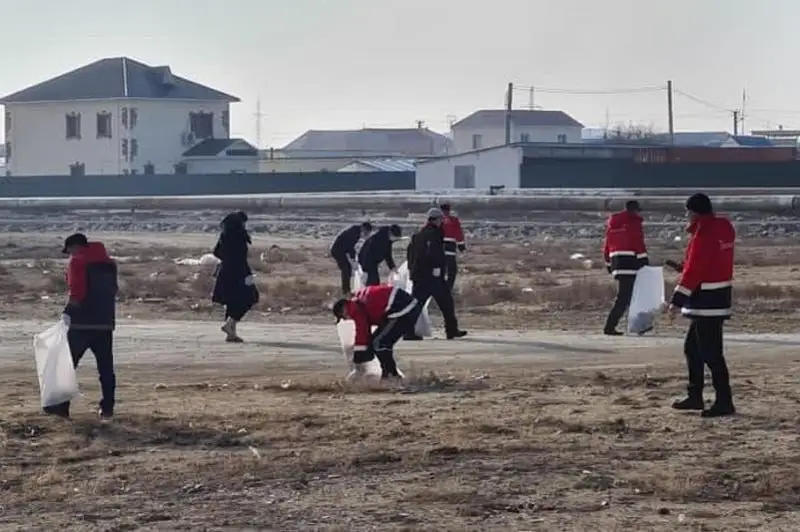 В рамках акции «Бірге таза Қазақстан» собрано более 1,8 тысячи тонн мусора