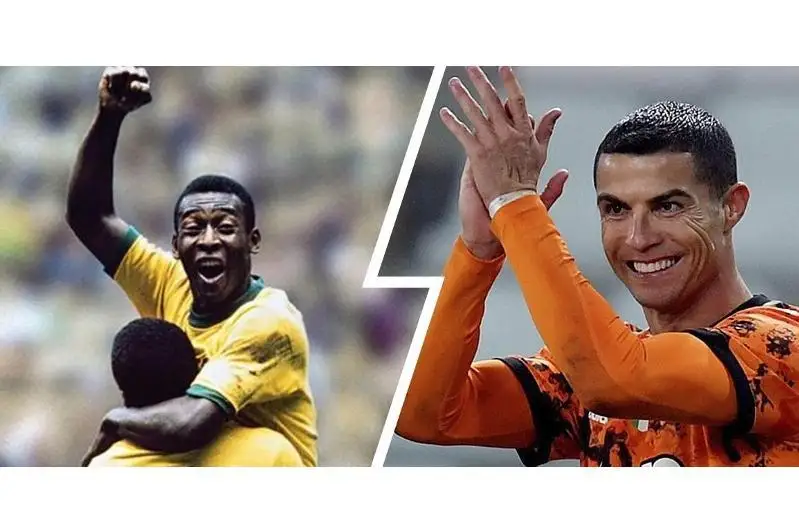 Криштиану Роналду обогнал легендарного Пеле по количеству забитых голов