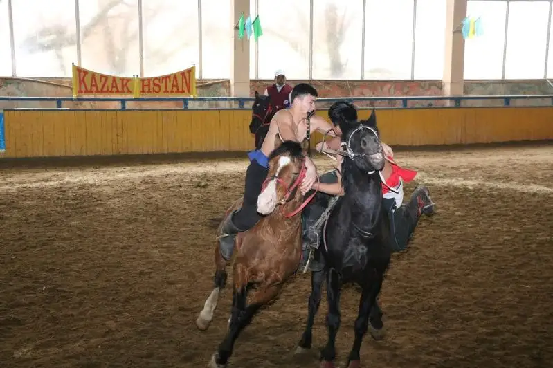 Республиканские соревнования по аударыспаку прошли в Туркестанской области