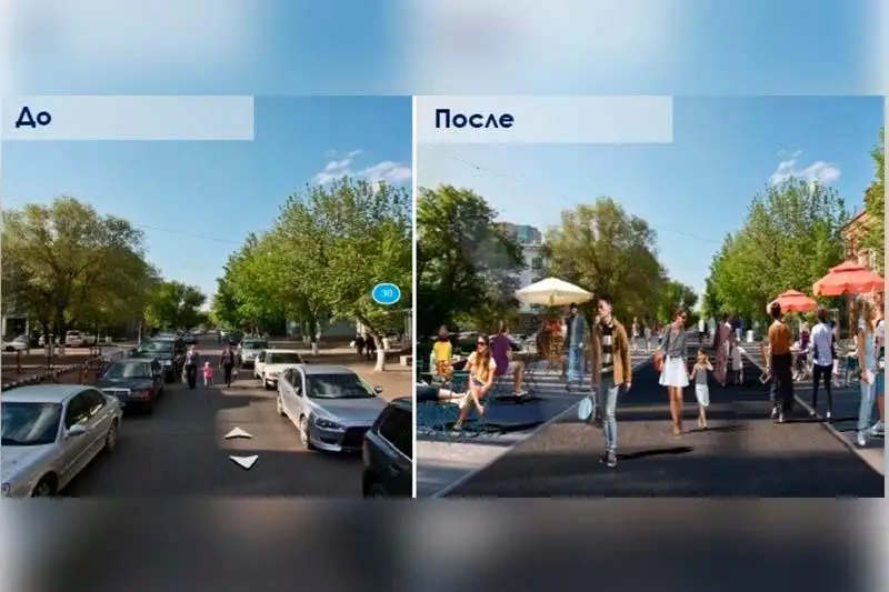 В столице улицу Мамбетова планируют сделать летней пешеходной улицей