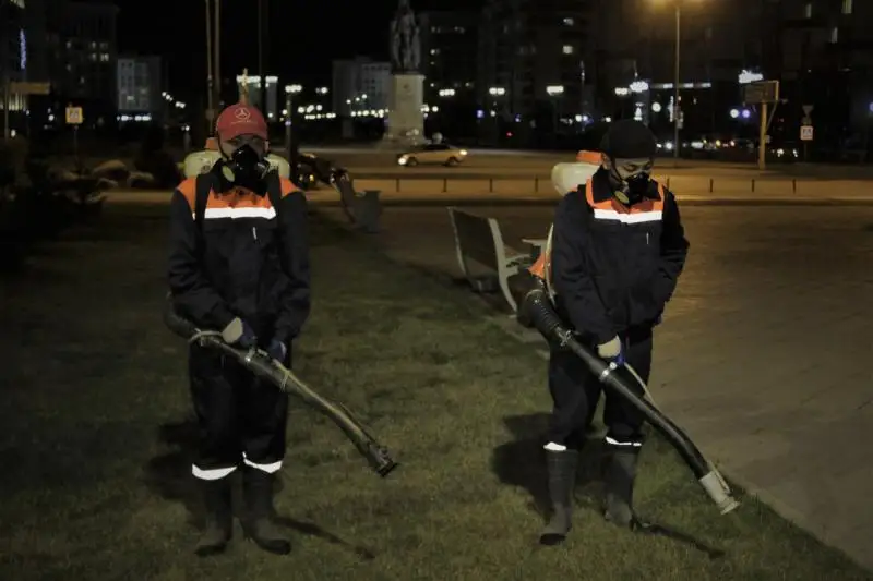 Дезинсекционные работы проводятся в столице в шесть туров