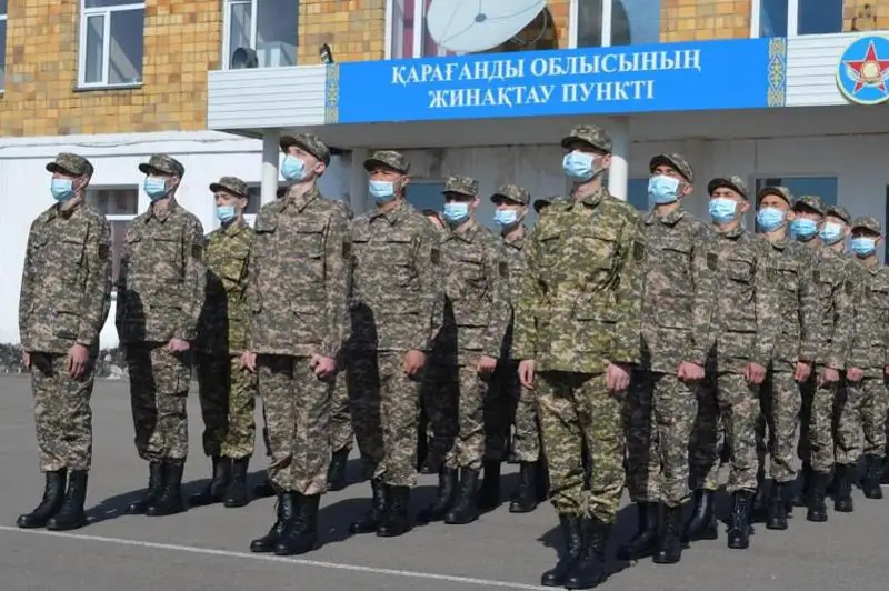 Свыше 1 200 карагандинских новобранцев пополнят ряды Вооруженных сил РК