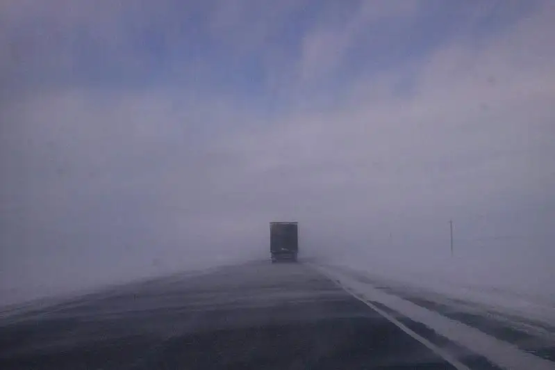 Автодорогу закрыли в Мангистауской области