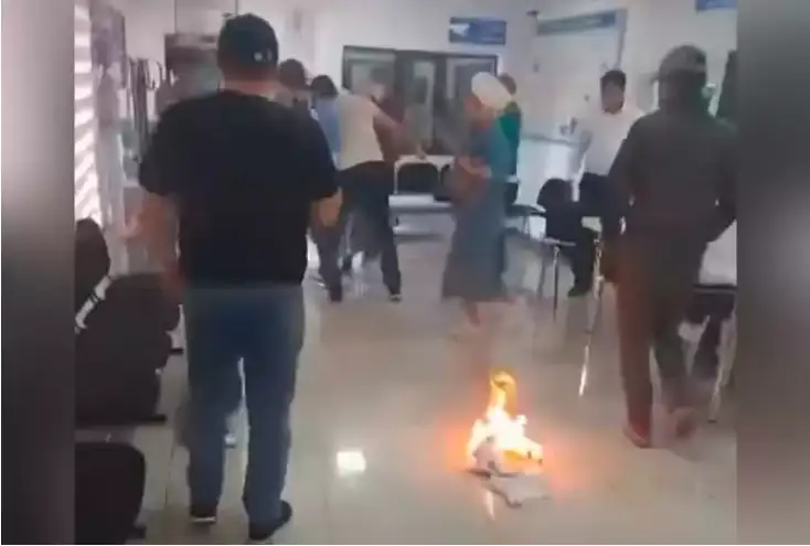 پروكۋراتۋرا كەڭسەسىندە ەر ادام ءوزىن- ءوزى ورتەمەك بولدى