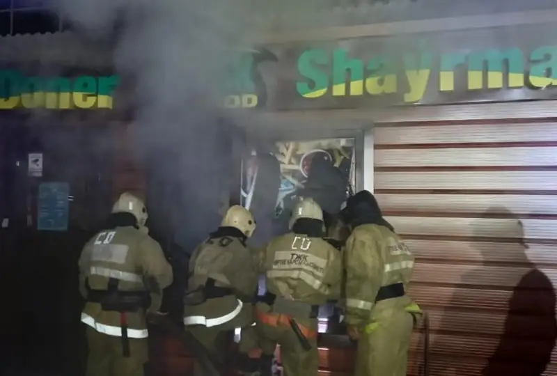 Óskemende shaýrma satatyn dúńgirshekten órt shyqty