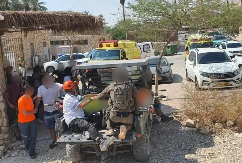 Исроилда тош қулаши оқибатида 5 ёшли бола ҳалок бўлди, 8 киши жароҳатланди