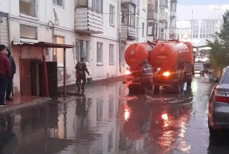 استانا كوشەلەرىن تاعى دا سۋ باستى