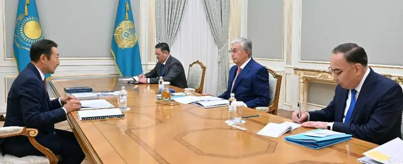ҚР Президенти ОҲИЧК Бош котиби Қайрат Сарибайни қабул қилди