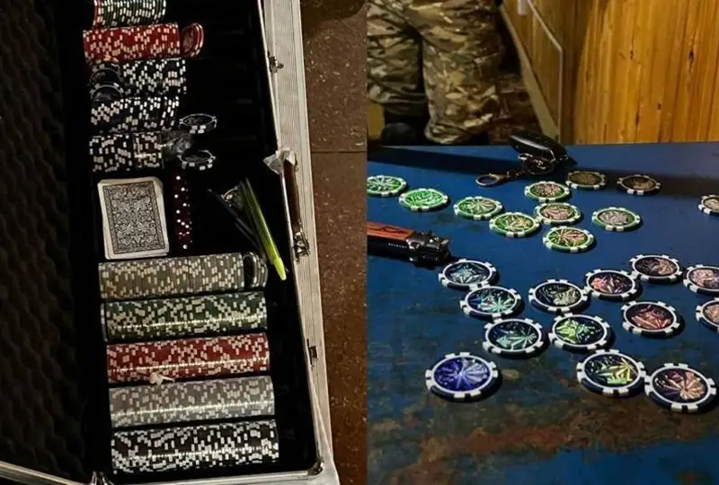 Qostanaıda saýnada zańsyz qumar oıynyn uıymdastyrǵandar ustaldy