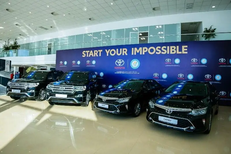 تويوتا كومپانياسى وننان استام زاۋىتتا جۇمىسىن توقتاتتى