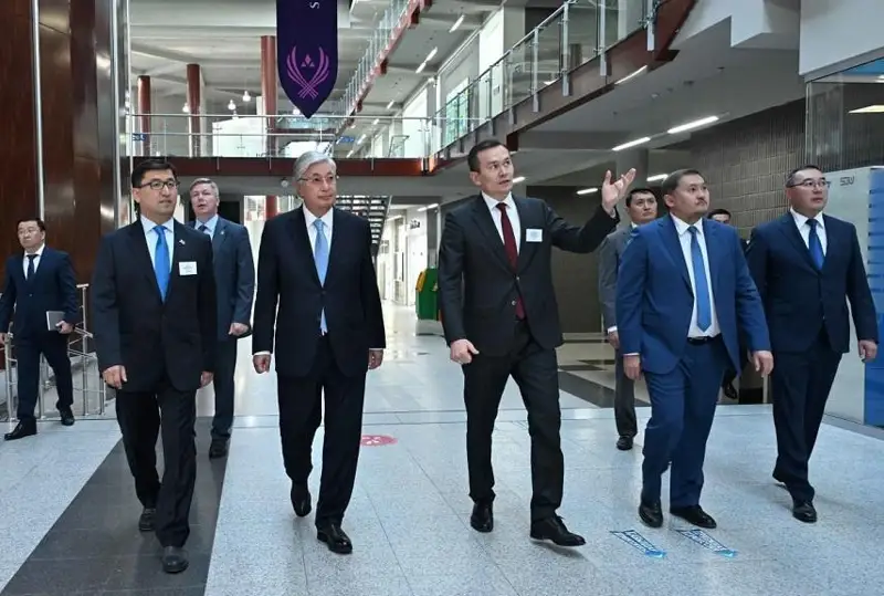 Қасим-Жомарт Тоқаев Сулейман Демирел номидаги университетга борди