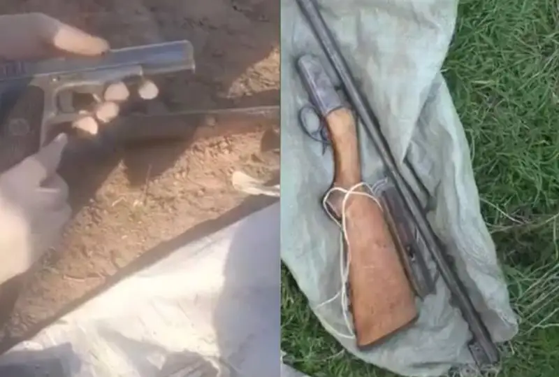 Арсеналы с оружием в 6 разных местах выявили за сутки жамбылские полицейские