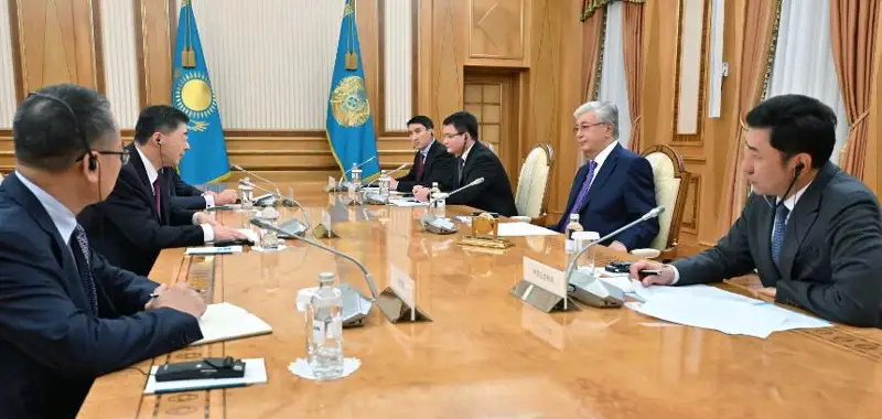 Қасим-Жомарт Тоқаев SINOPEC корпорацияси раҳбарини қабул қилди
