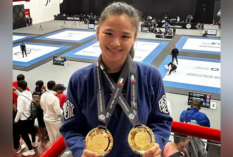 قازاق قىزى  دجيۋ-دجيتسۋدان ازيا چەمپيونى اتاندى