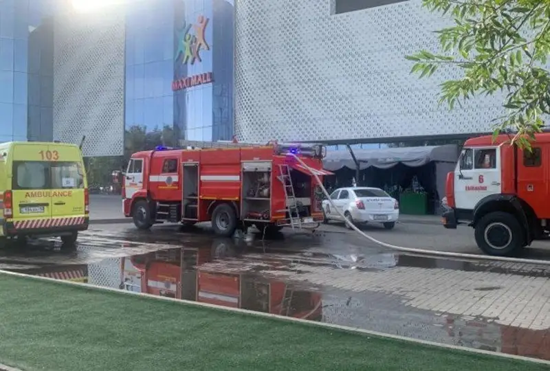 Торговый дом горел в Экибастузе