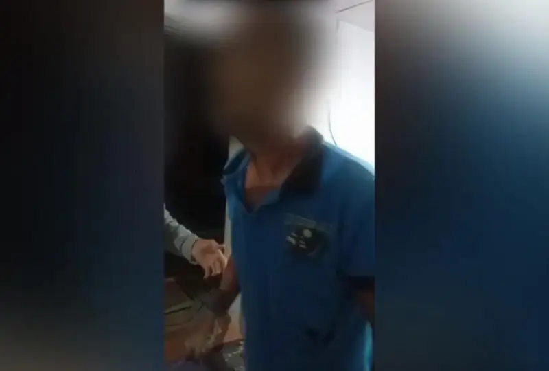 Пьяный семейный дебошир напал с ножом на участкового в Шымкенте