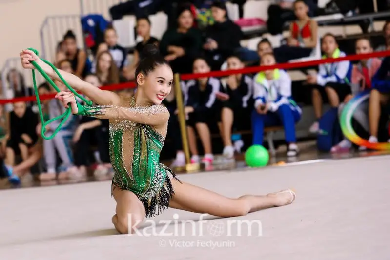 Как развивается эстетическая гимнастика в Казахстане