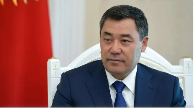 قىرعىزستان پرەزيدەنتى سادىر جاپاروۆ كۇتپەگەن مالىمدەمە جاسادى