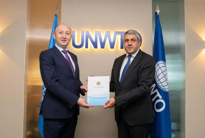 Постоянный представитель РК  вручил верительные грамоты генсекретарю ЮНВТО