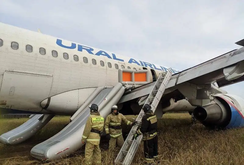 Новосибирск вилоятида самолётнинг фавқулодда қўниши: қозоғистонликлар шикастланмади