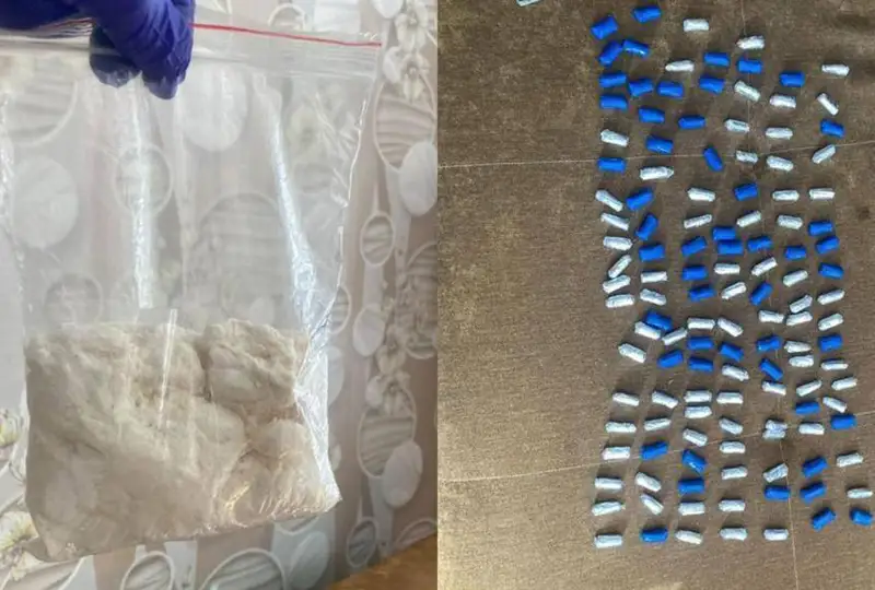 Синтетические наркотики на 100 млн тенге изъяли полицейские в Костанае