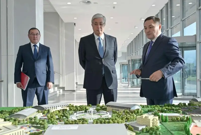 ҚР Президенти Алмати вилоятидаги Республика олимпия тайёргарлик базасини бориб кўрди