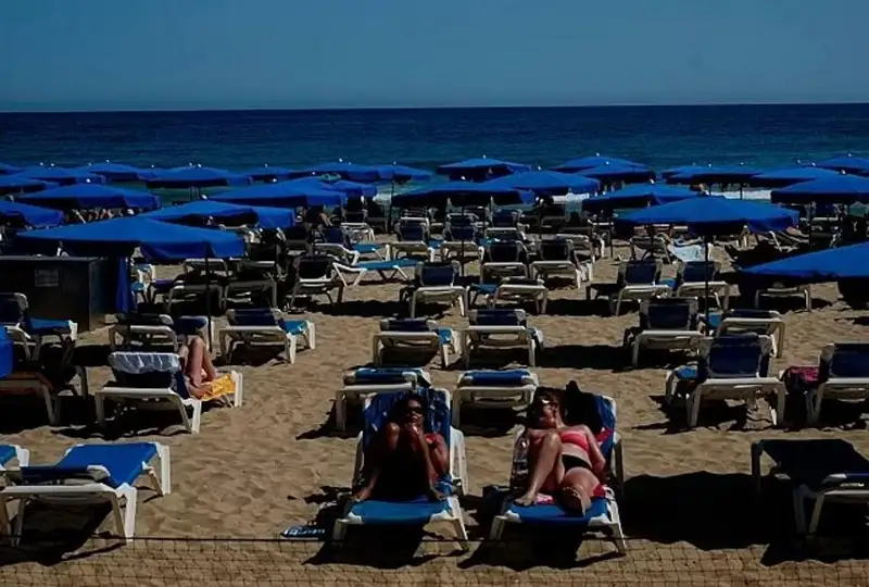 Испаниянинг Бенидорм пляжларида дам олувчиларни балиқлар тишламоқда