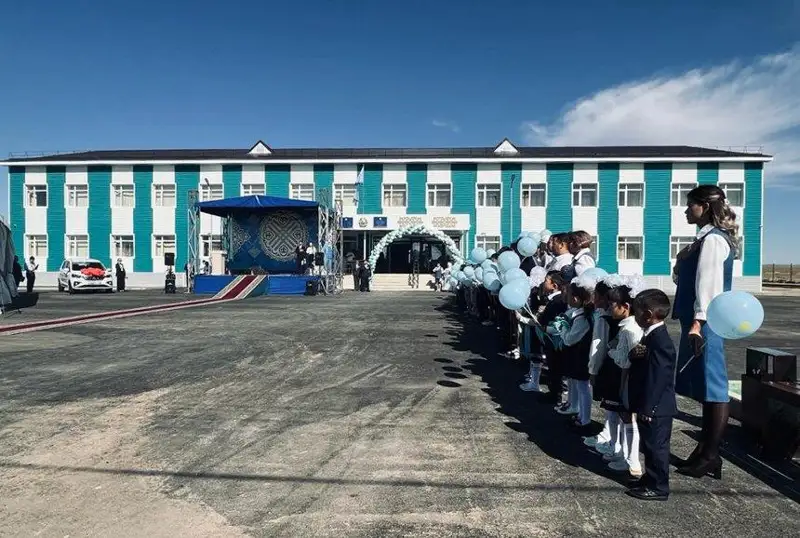 Новая школа открылась в селе Коскудук Алматинской области