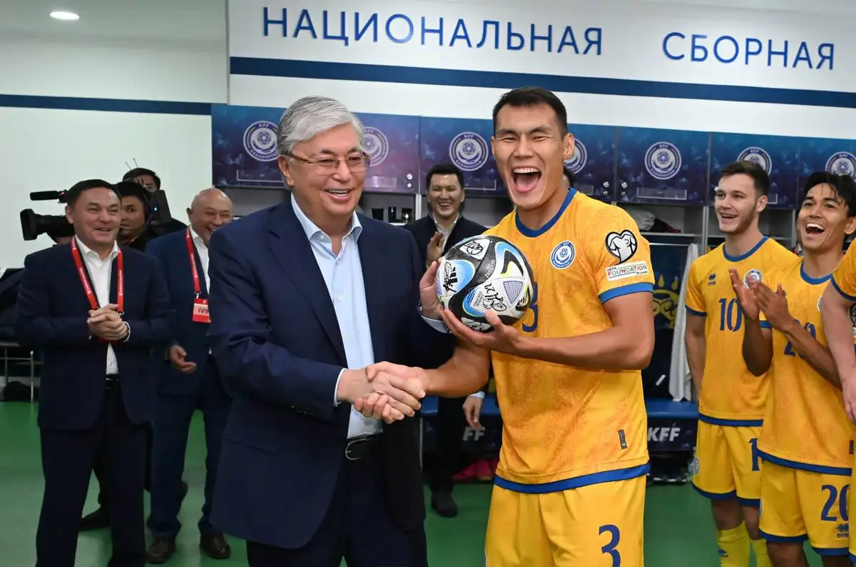 KassymJomart Tokayev congratulates Kazakhstan on 10 victory over