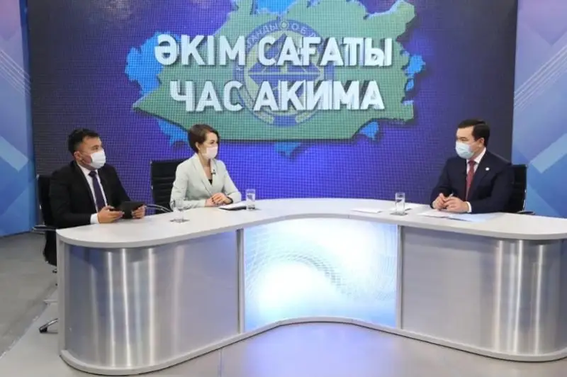 Решить вопрос с освещением Караганды пообещал Женис Касымбек