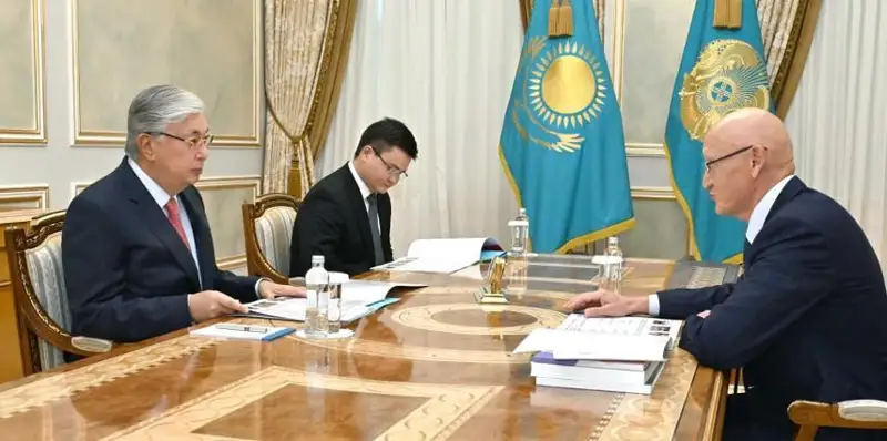 ҚР Президенти «Қозоғистон халқига» жамғармаси раиси Болат Жамишевни қабул қилди