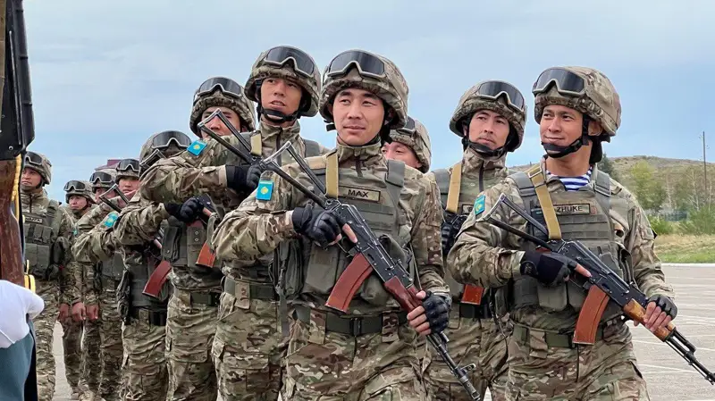 哈萨克斯坦与巴基斯坦反恐联合军演在东哈州举行