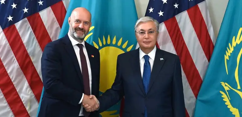 Prezıdent Mastercard kompanııasynyń atqarýshy vıtse-prezıdentin  qabyldady