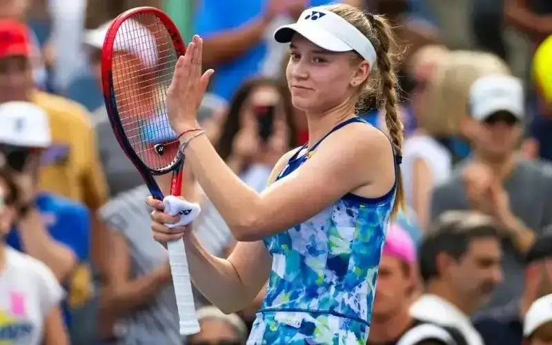 WTA排名：热巴金娜的排名下滑至第5位
