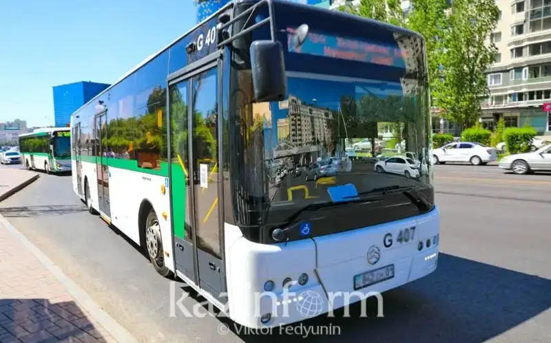 Два автобусных маршрута в Астане изменили свое движение