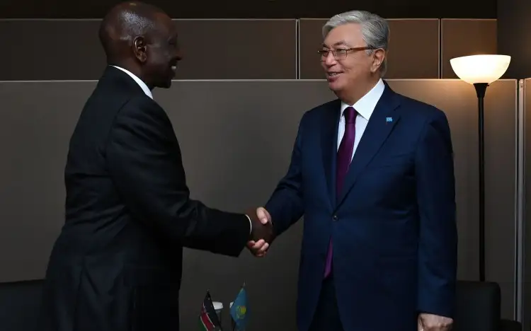 Состоялась встреча Главы государства с Президентом Кении Уильямом Руто