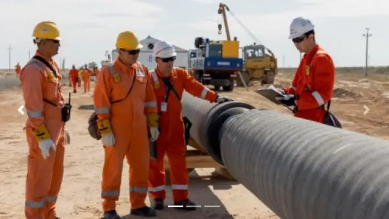 NCOC строит газопровод