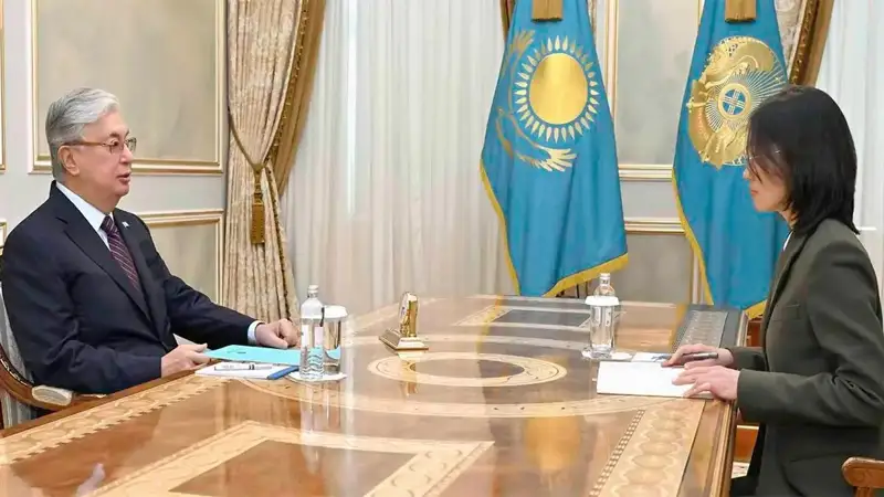 ҚР Президенти Зулфия Сулейменовани қабул қилди