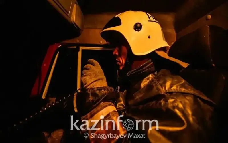Fire breaks out in school in Taraz, 5 injured