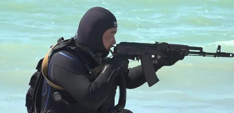 Морской спецназ – надежный защитный щит на Каспии Морской спецназ – надежный защитный щит на Каспии