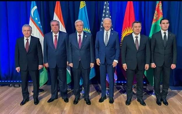 Joe Biden meets Central Asian leaders Joe Biden meets Central Asian leaders