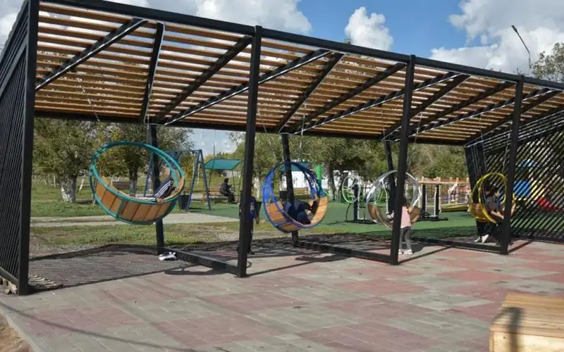 Современный парк появился в Сарани