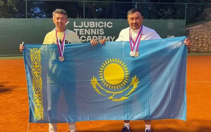 Казахстанские журналисты-теннисисты завоевали три медали на ЧМ в Хорватии